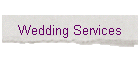 Wedding Services